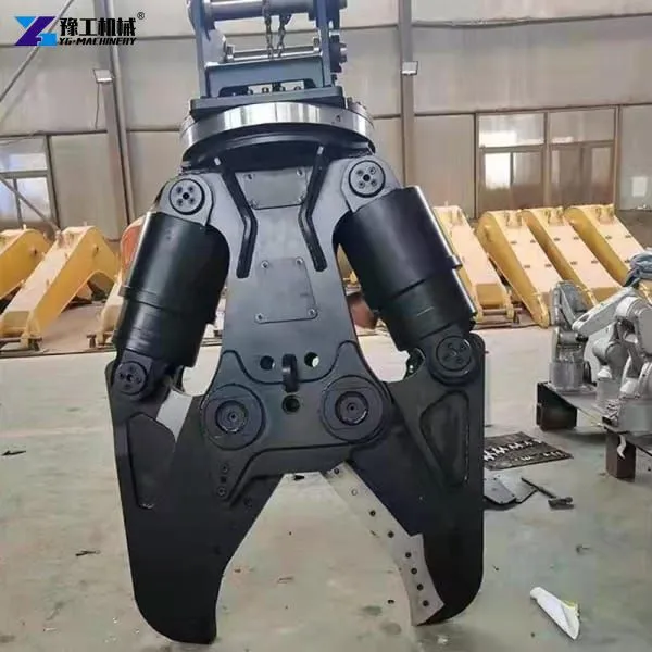 Excavator Shear Attachment