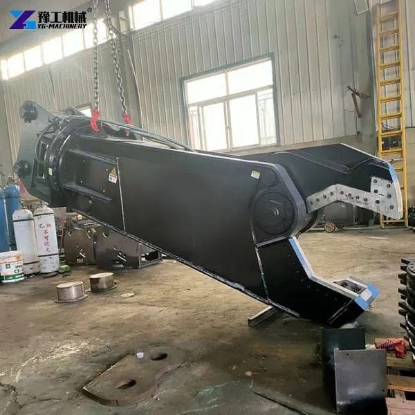 Excavator Shear Attachment