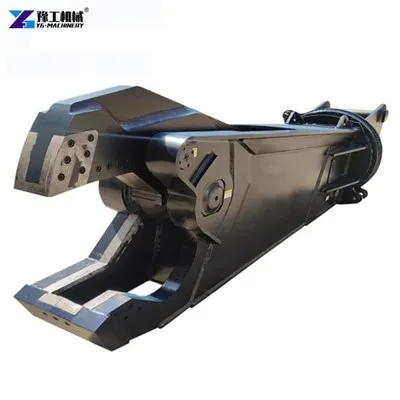 Hydraulický střih rypadlo